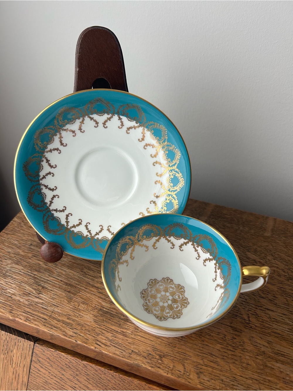 Aynsley 2731 Teacup & Saucer Set 1950s